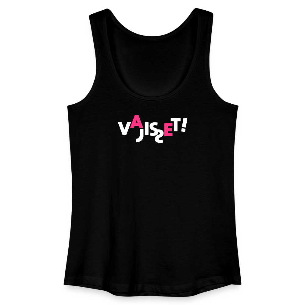 VAJISSET - Frauen Bio Tank Top - Schwarz