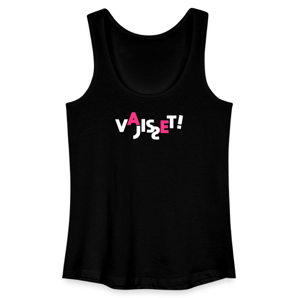 VAJISSET - Frauen Bio Tank Top - Schwarz