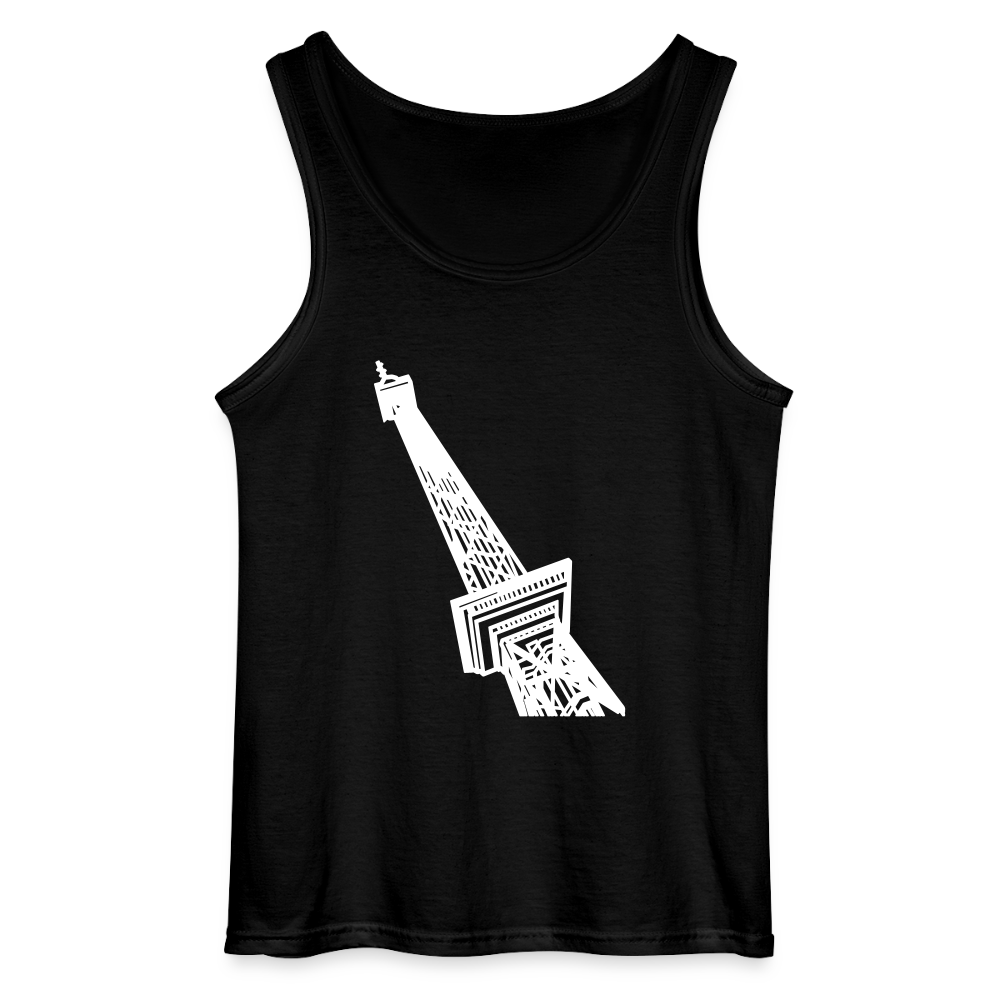 Der Funkturm - Männer Tank Top - Schwarz