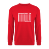 PRODUZIERT IN BERLIN - Unisex Pullover - Rot