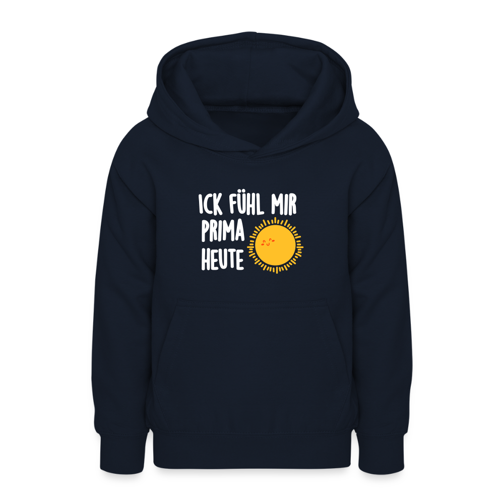 Ick fühl mir prima - Teenager Hoodie - Navy