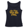 Jeh mah nich uffn Keks gelb - Frauen Bio Tank Top - Navy