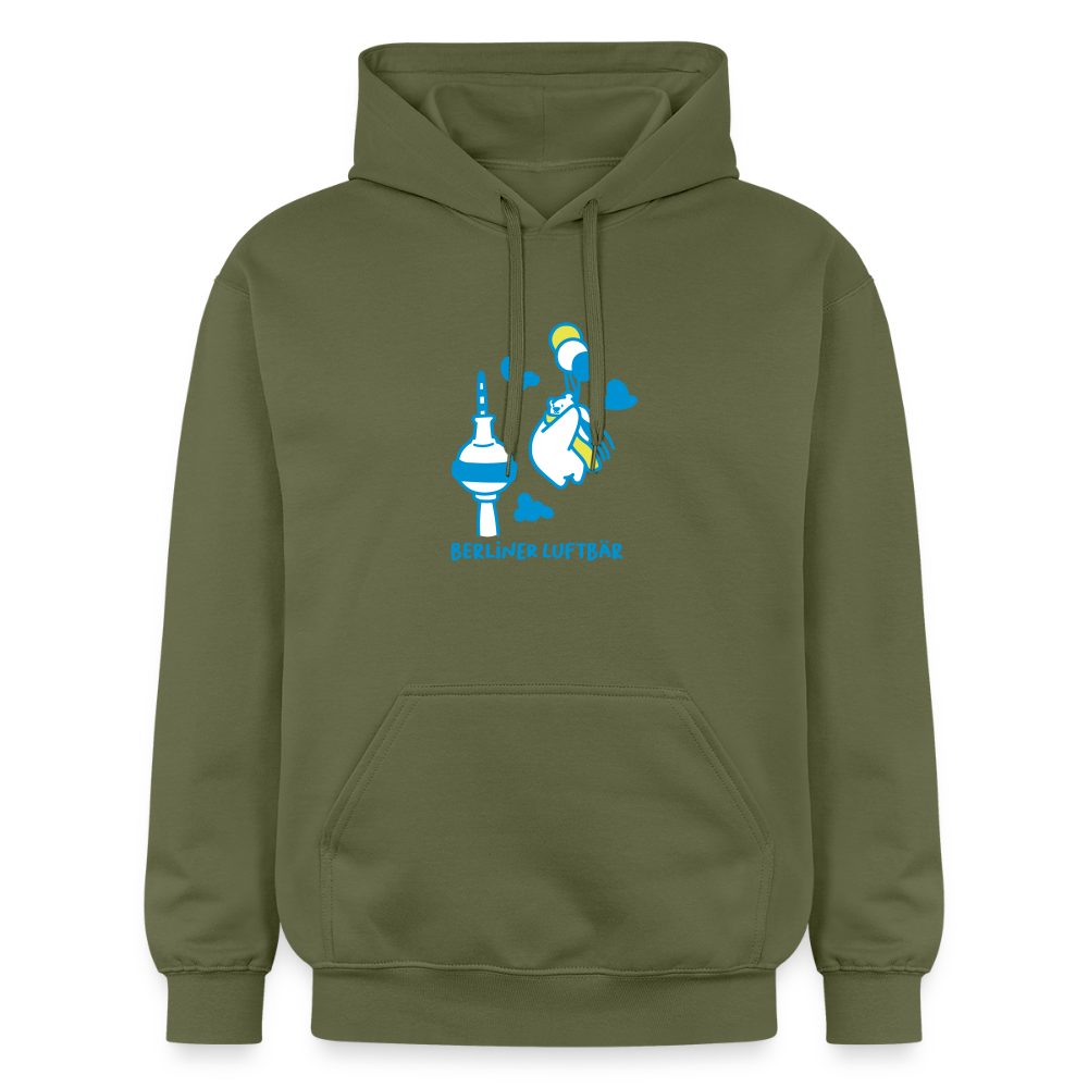 Berliner Luftbär - Hoodie - Militärgrün