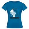Zypern oder Zehlendorf - Frauen Premium T-Shirt - Antikblaues Saphir meliert