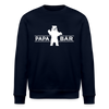 Papa Bär - Unisex Bio Sweatshirt - Navy