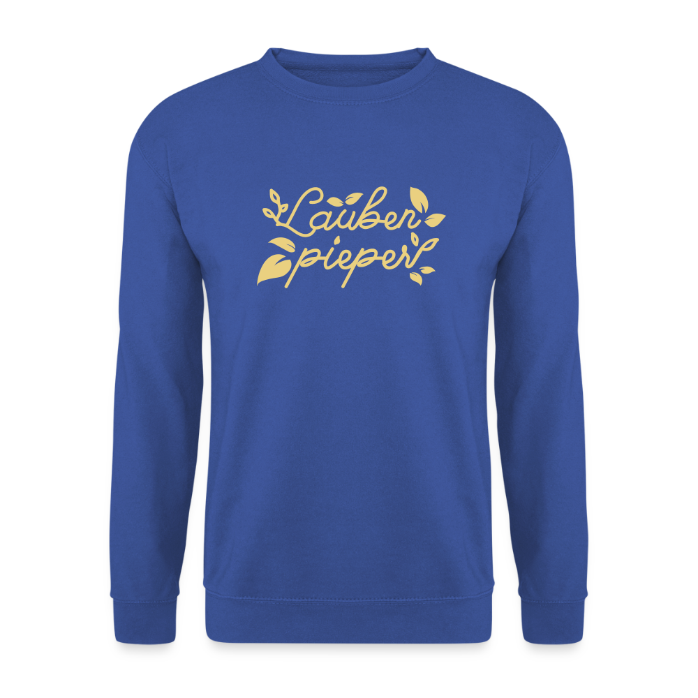 Lauben pieper - Unisex Pullover - Royalblau