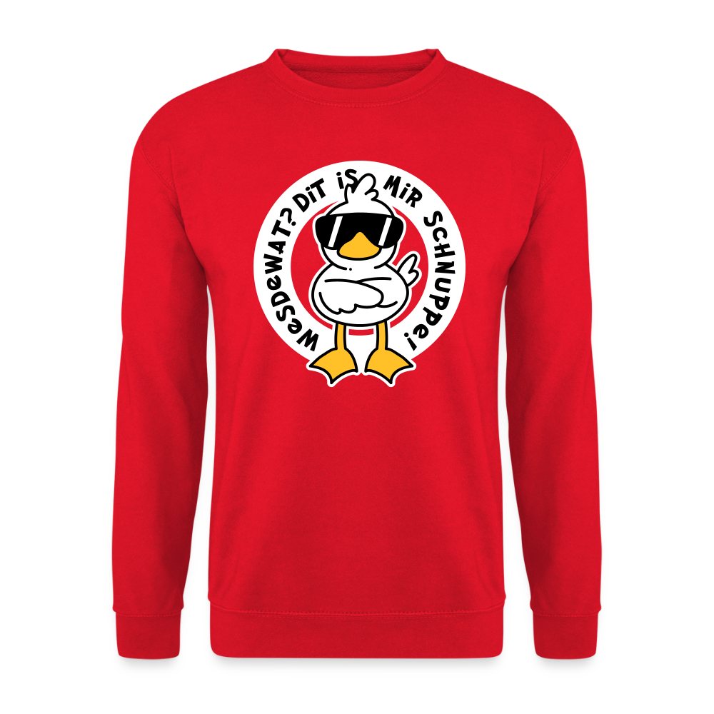 Wesdewat? - Unisex Pullover - Rot