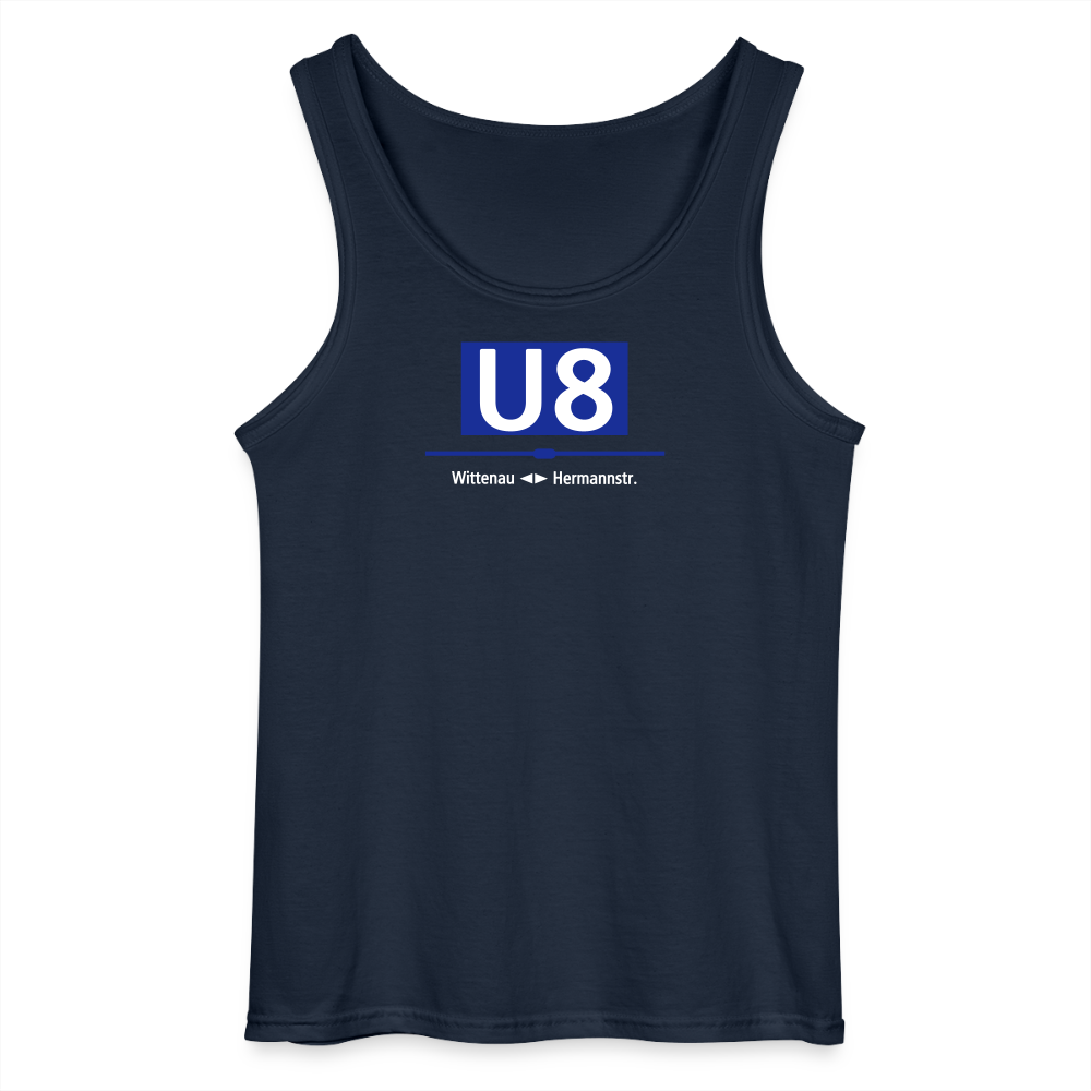 U8 - Männer Tank Top - Navy