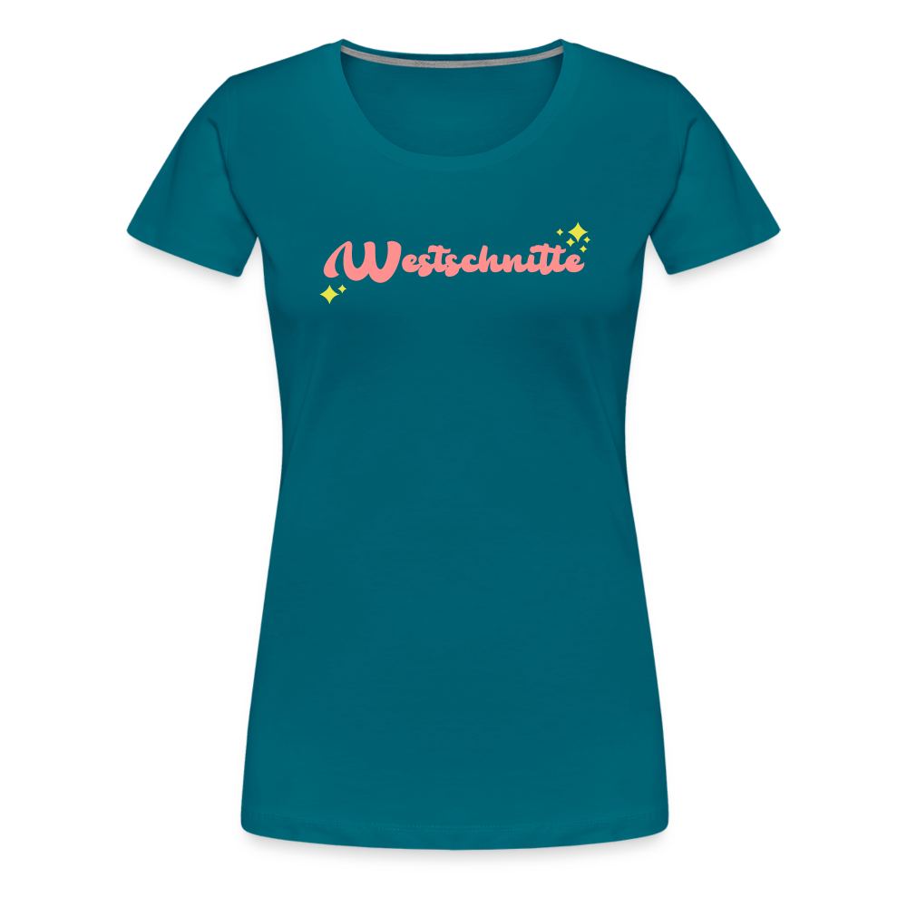 Westschnitte - Frauen Premium T-Shirt - Divablau