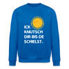 Ick knutsch dir Sonne! - Unisex Bio Sweatshirt - Königsblau