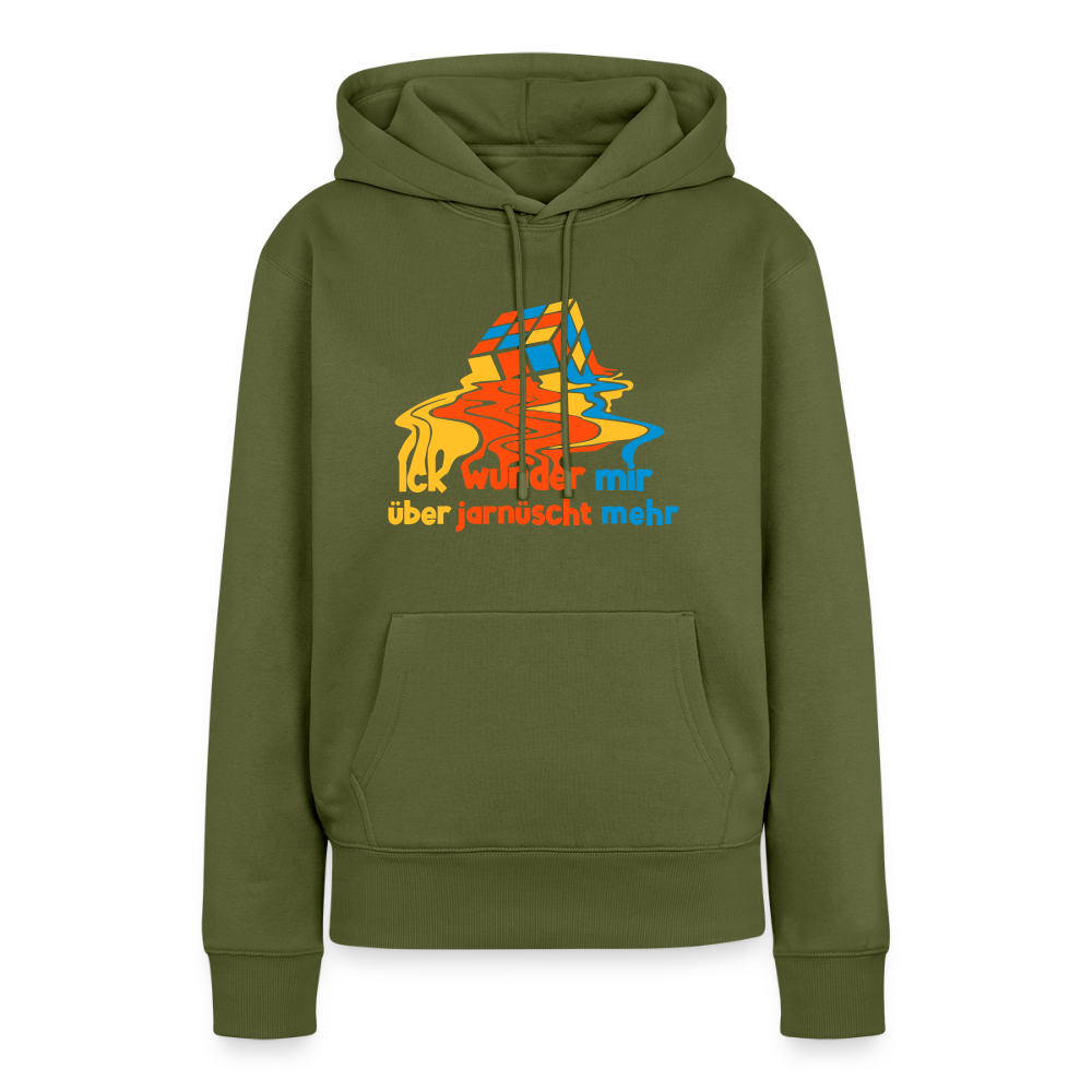 Ick Wunder Mir - Frauen Premium Hoodie - Khaki