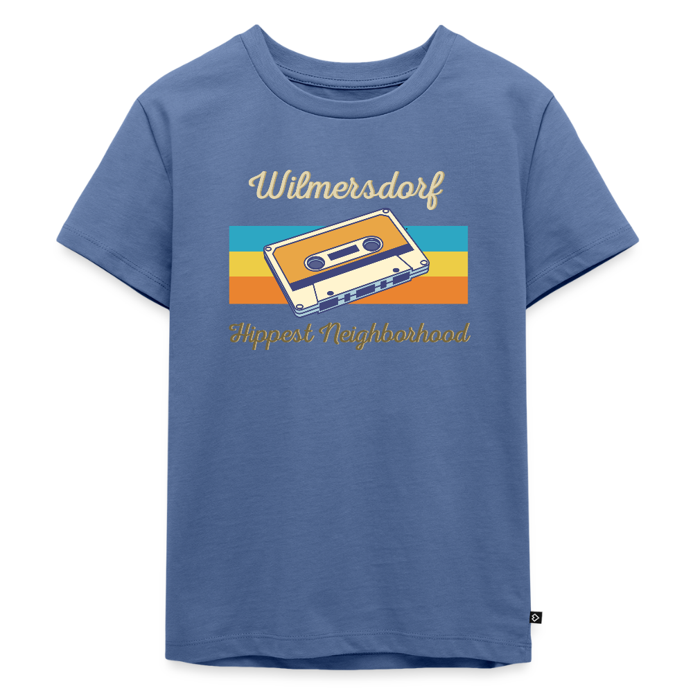 Wilmersdorf Hippest Neighborhood - Kinder Premium T-Shirt - Taubenblau
