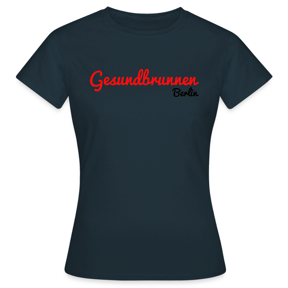 Gesundbrunnen Berlin - Frauen Premium T-Shirt - Navy