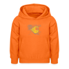 U-Bahn in Linien - Kinder Hoodie - Orange