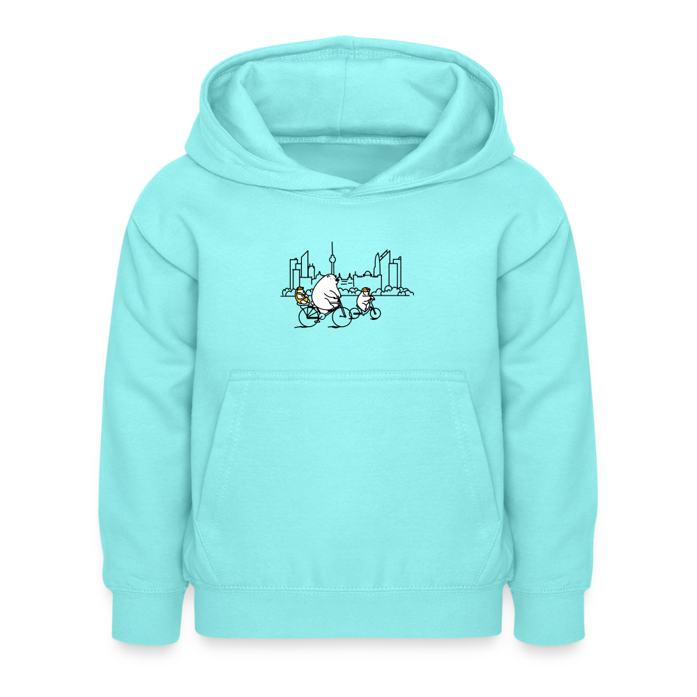 Fahrradtour Berlin - Kinder Hoodie - Pfefferminze