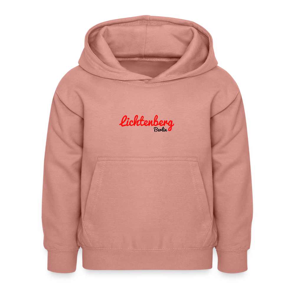 Lichtenberg Berlin - Kinder Hoodie - Altrosa