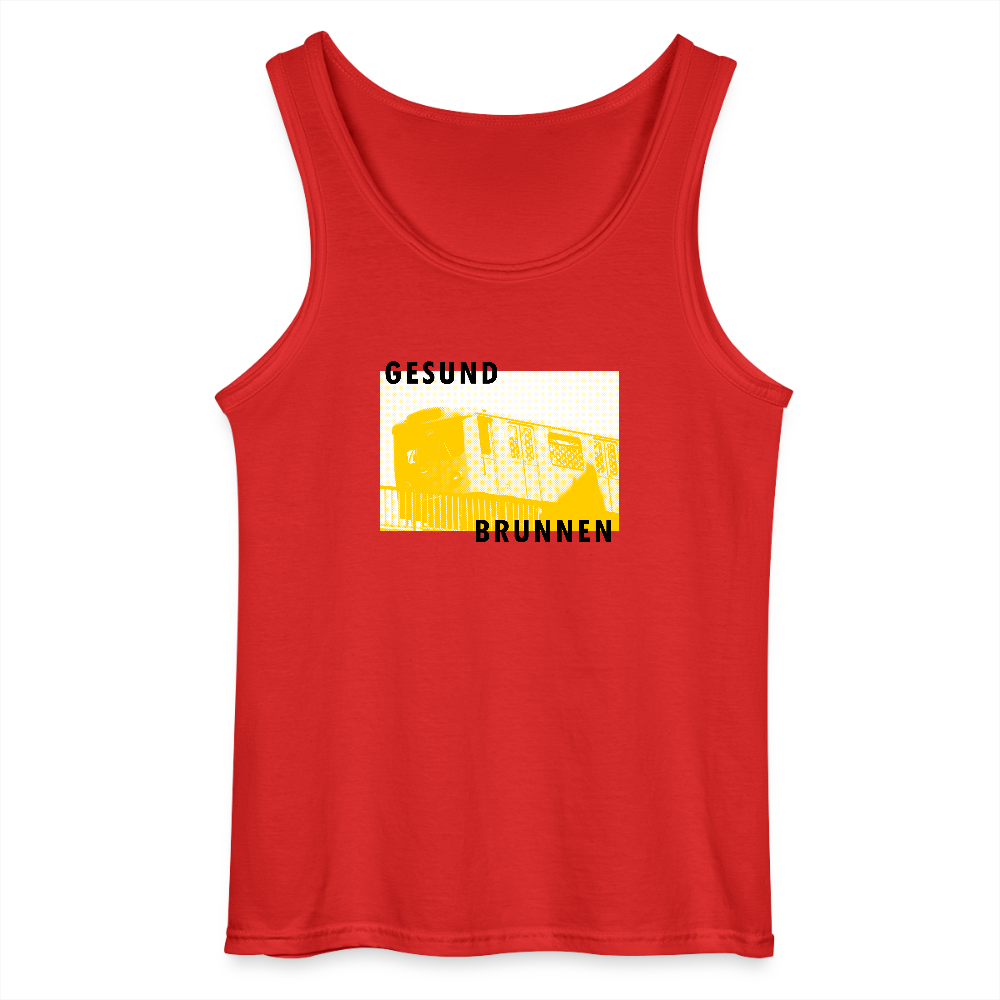 Gesundbrunnen Metro - Männer Tank Top - Rot