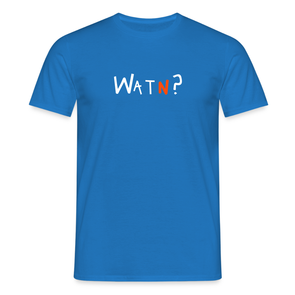 WATN? - Männer Premium T-Shirt - Royalblau
