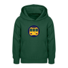 U-Bahntunnel - Teenager Hoodie - Flaschengrün