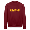 Kiezkind - Unisex Bio Sweatshirt - Burgunderrot
