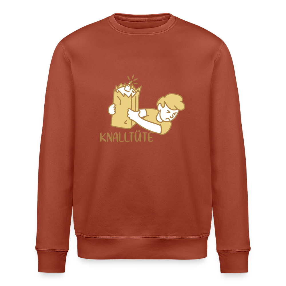 Knalltüte - Unisex Bio Sweatshirt - Terrakotta