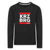 KRZBRG - Kinder Langarmshirt - Schwarz