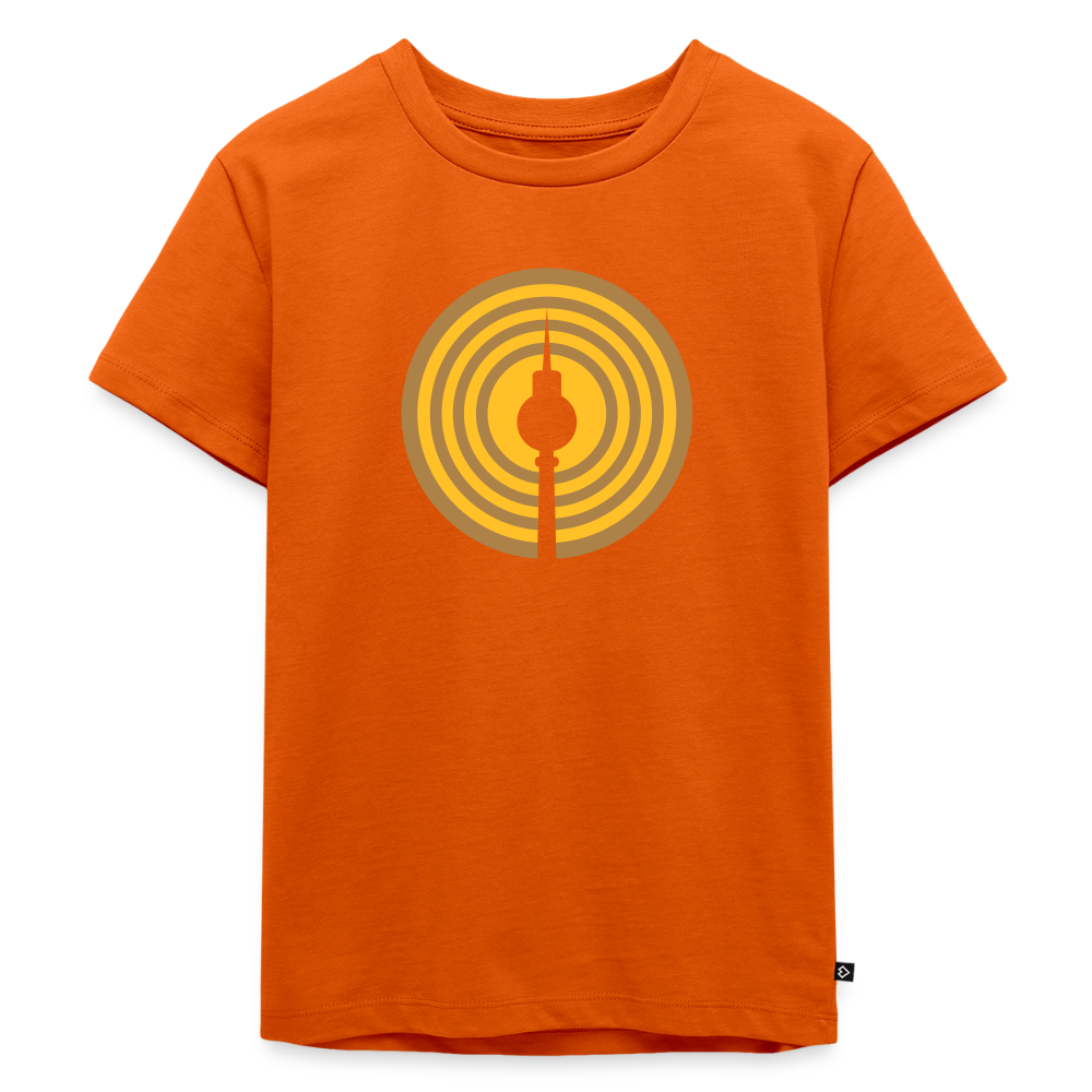 Berlin im Fokus - Kinder Premium T-Shirt - Orange