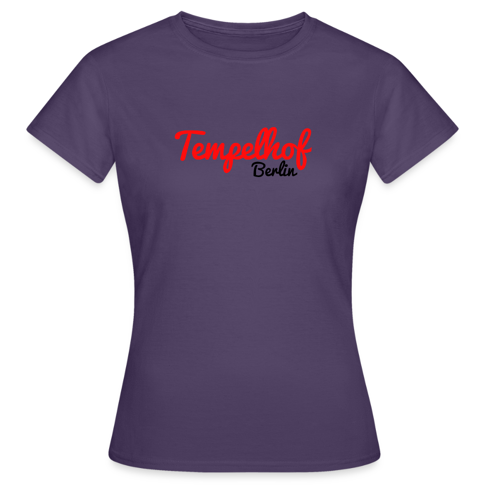 Tempelhof Berlin - Frauen Premium T-Shirt - Dunkellila