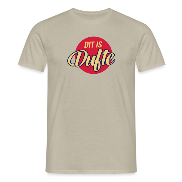 Dit Is Dufte - Männer Premium T-Shirt - Sandbeige