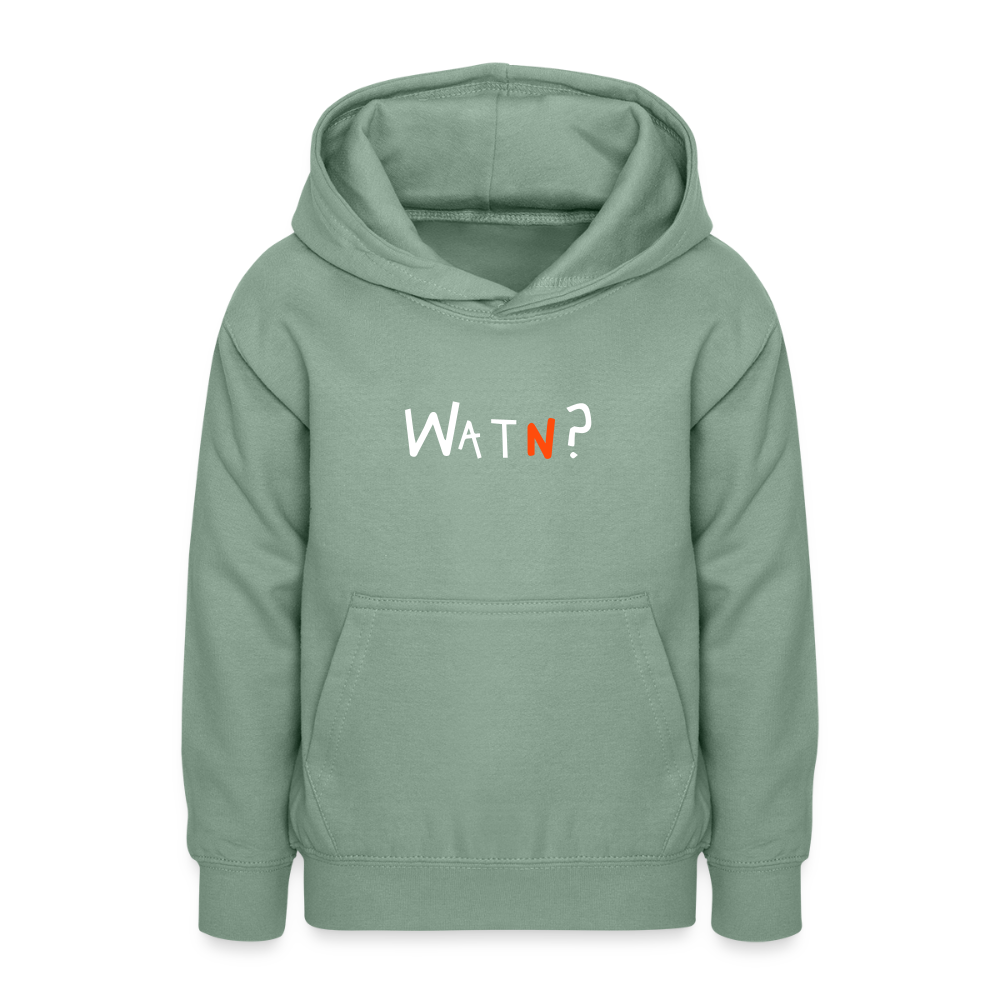 WATN? - Teenager Hoodie - Graugrün