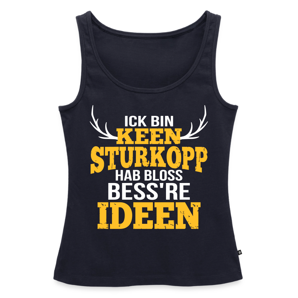 Sturkopp - Frauen Bio Tank Top - Navy