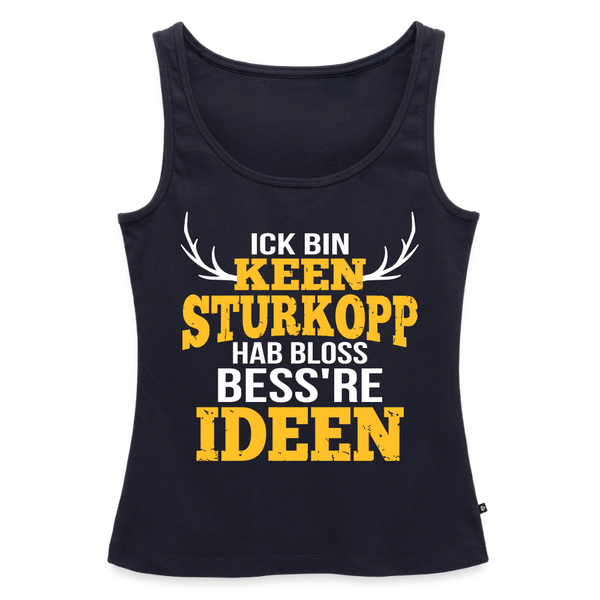 Sturkopp - Frauen Bio Tank Top - Navy