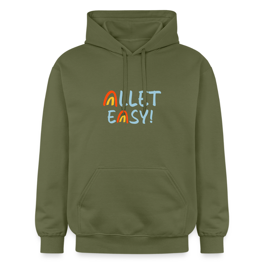 Allet Easy! - Hoodie - Militärgrün
