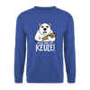Pass ma uff Keule - Unisex Pullover - Royalblau