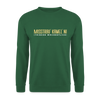 Misstrau' Kamel'n! (trinken wöchentlich) - Unisex Pullover - Grün