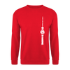 Fernsehturm Zick zack - Unisex Pullover - Rot
