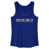 Misstrau' Kamel'n! (trinken wöchentlich) - Frauen Bio Tank Top - Königsblau