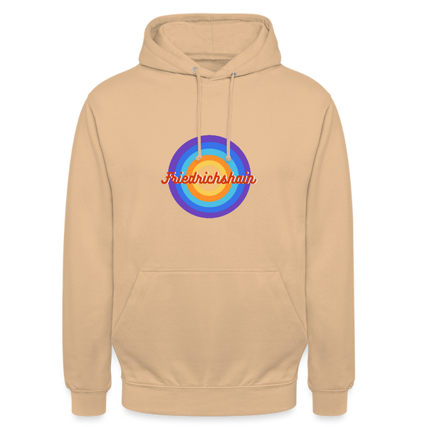 Friedrichshain Retro - Unisex Hoodie - Pfirsich