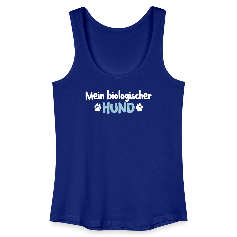 Mein biologischer Hund. - Frauen Bio Tank Top - Königsblau
