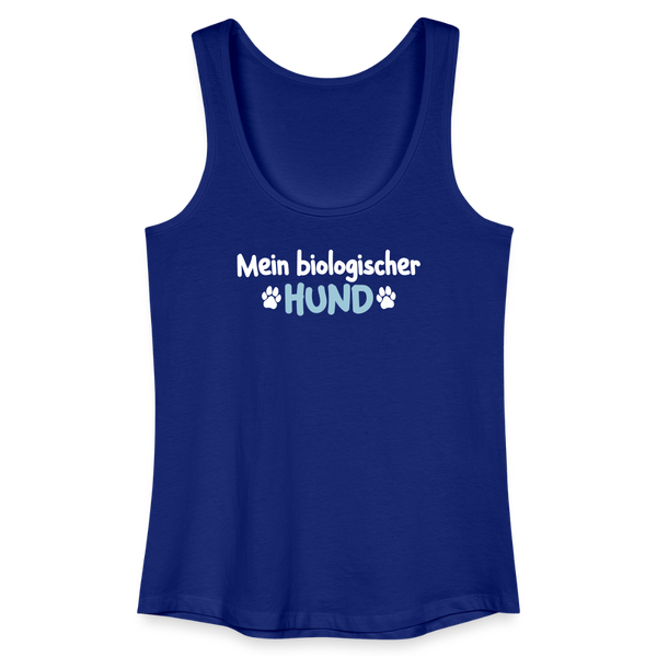 Mein biologischer Hund. - Frauen Bio Tank Top - Königsblau