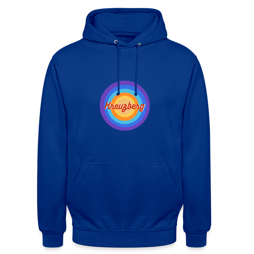 Kreuzberg Retro - Unisex Hoodie - Royalblau