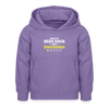 Keen Bock uff Erwachsensein - Kinder Hoodie - Lavendel