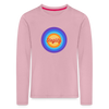 Steglitz Retro - Kinder Langarmshirt - Hellrosa