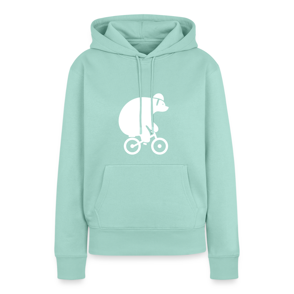 Fahrradbär - Frauen Premium Hoodie - Mint 