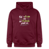 Hab 'ne Lösung, aba did Problem jefällt mir. - Hoodie - Maroon