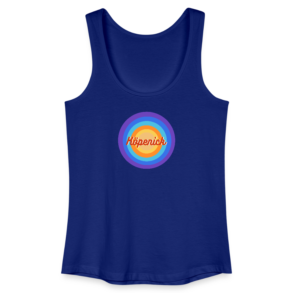 Köpenick Retro - Frauen Bio Tank Top - Königsblau