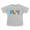 Pillepalle - Baby T-Shirt - Grau meliert