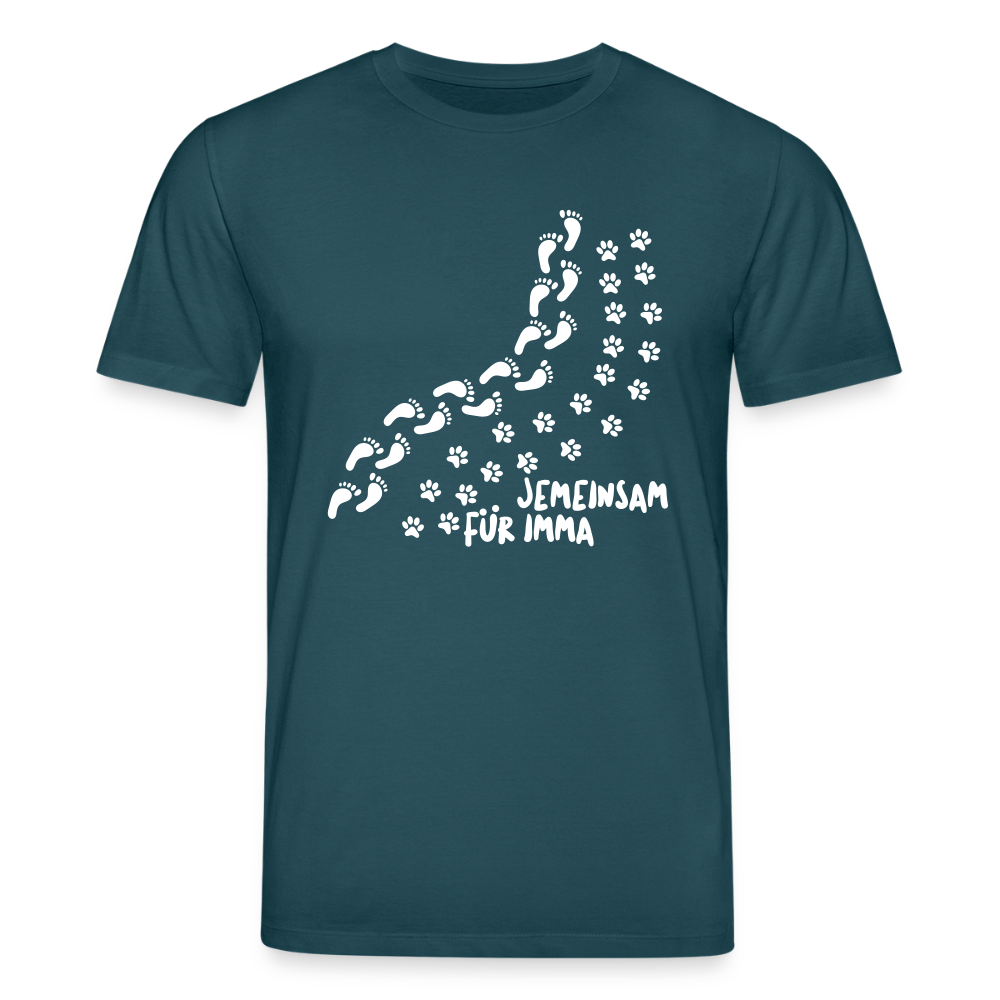 Jemeinsam Für Imma - Unisex Bio T-Shirt - Dunkles Petrol