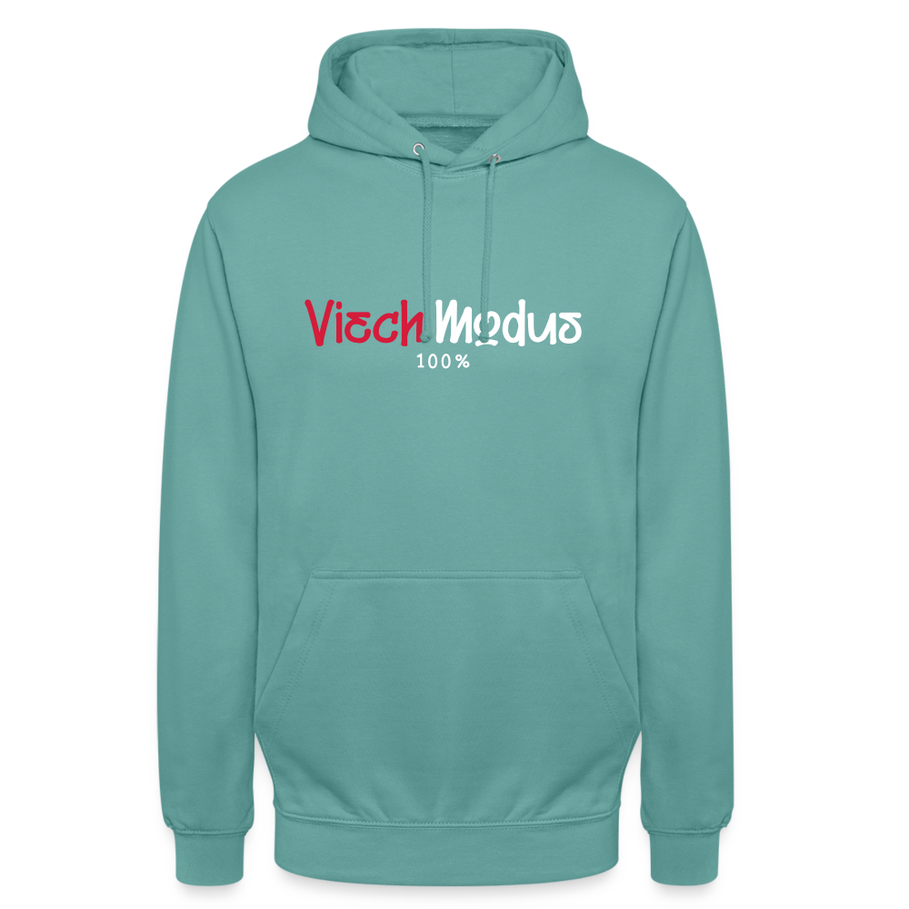 Viech Modus 100% - Unisex Hoodie - Pastelltürkis