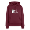 Dit kann ick ooch! - Frauen Premium Hoodie - Burgunderrot